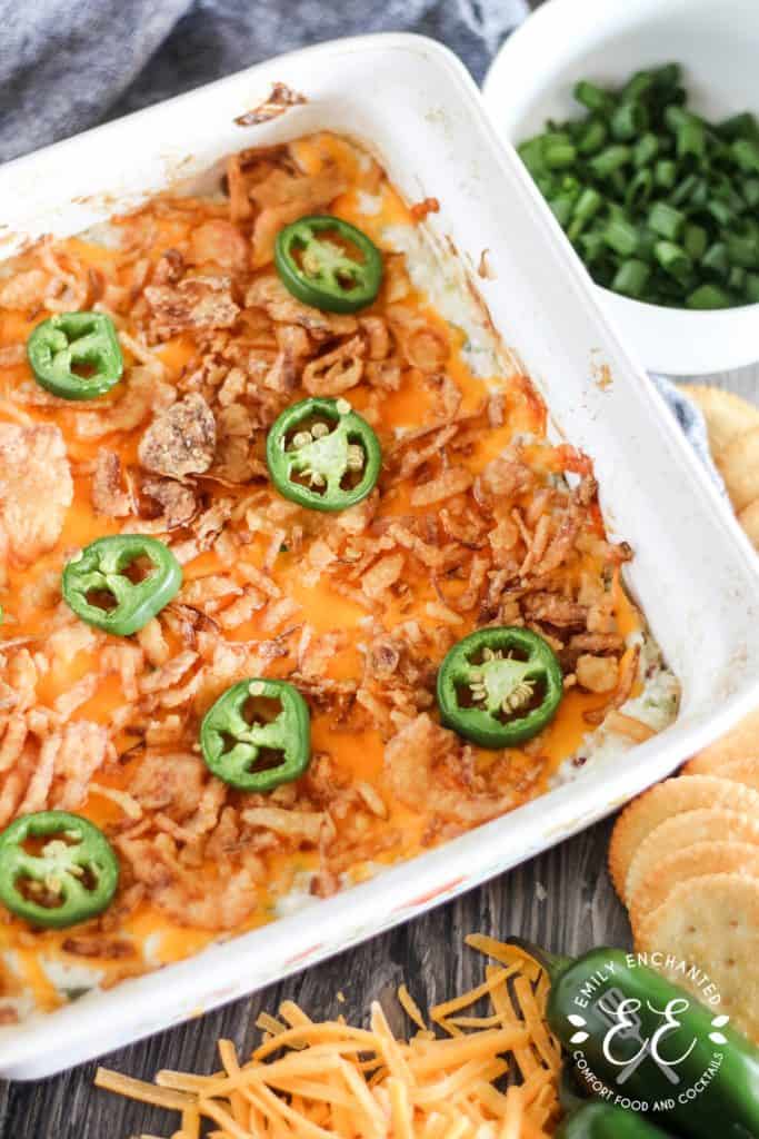 Cheesy Jalapeno Popper Dip Appetizer Recipe