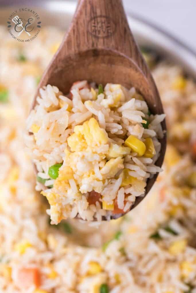 Egg and Vegetable Rice
