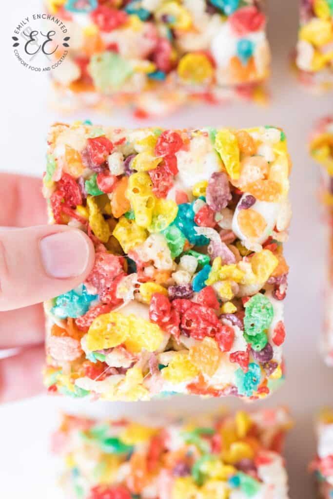 Fruity Pebbles Treats Recipe with Marshmallows