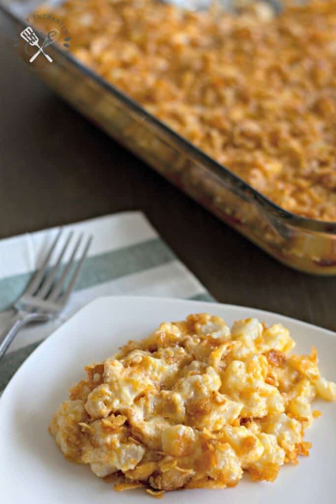 Funeral Potatoes Casserole with Crispy Topping