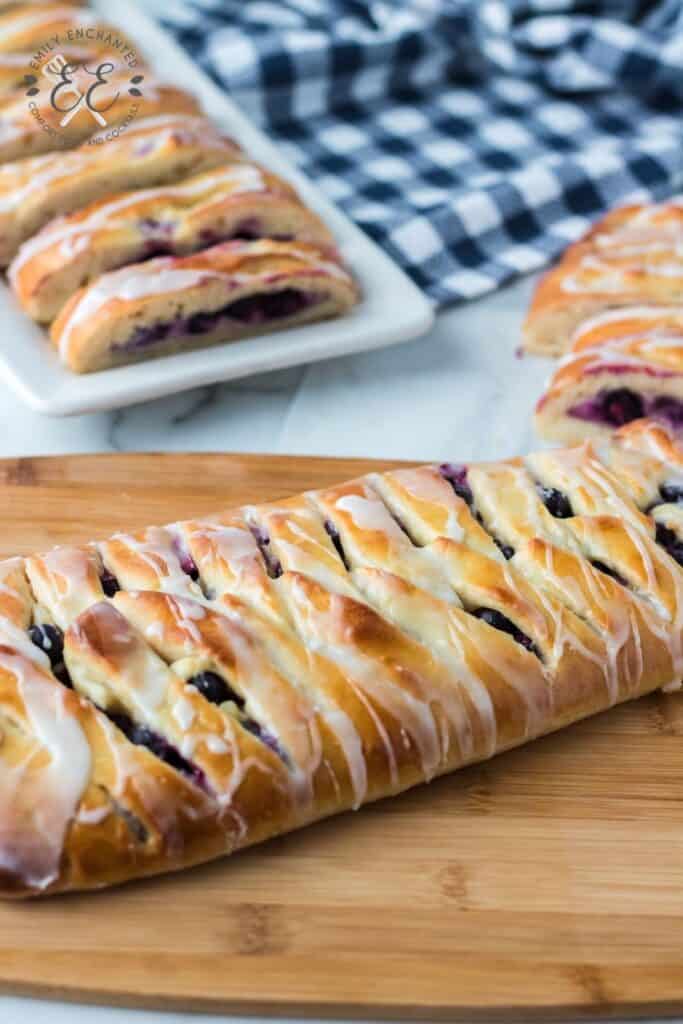 Lemon Blueberry Danish Recipe with Icing