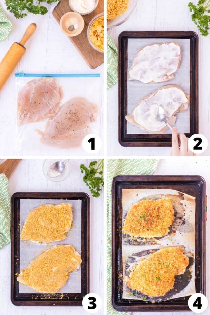Cornflake Crusted Chicken Cornflake Crusted Chicken