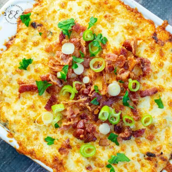 Cheesy Chicken Bacon Ranch Dip