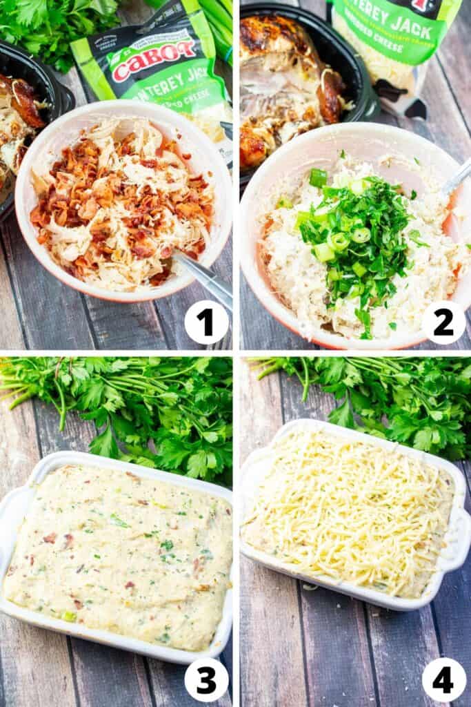 Cheesy Chicken Dip Appetizer Cheesy Chicken Dip Appetizer