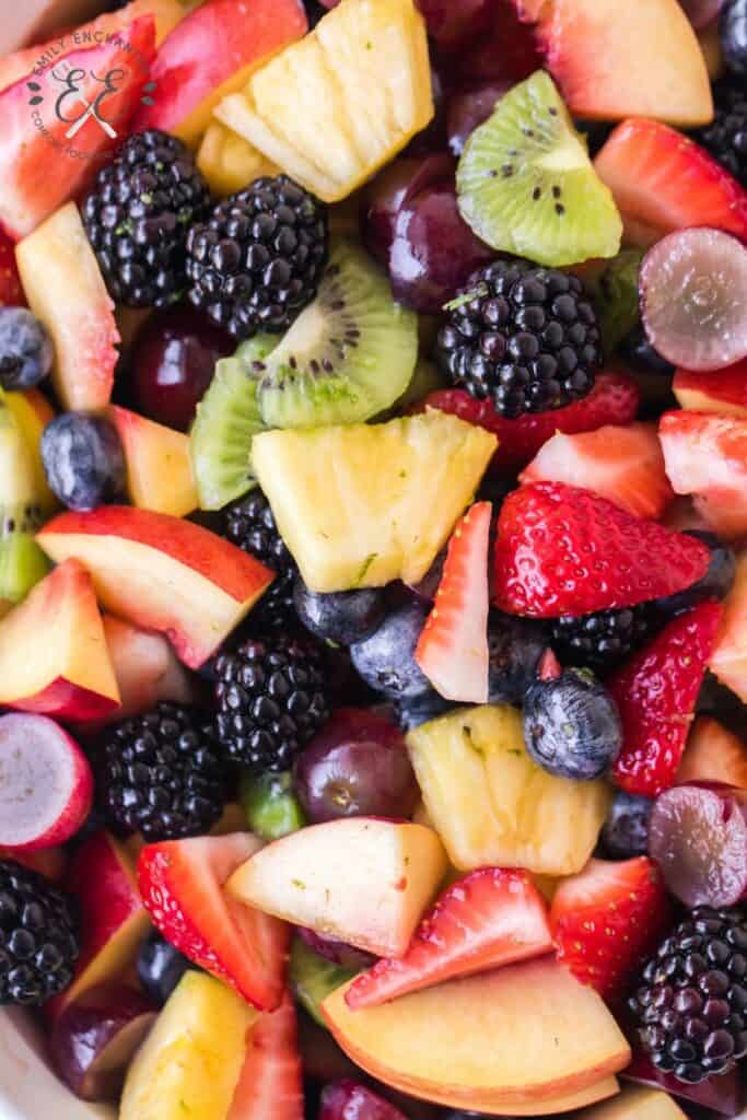 Fruit Salad with Dressing