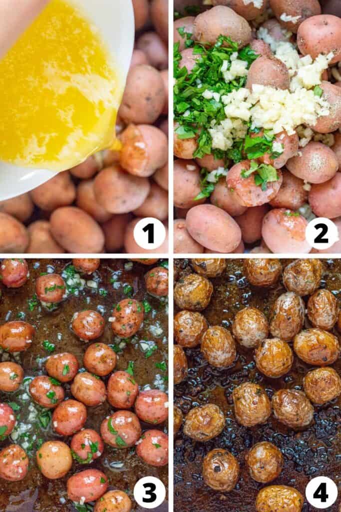 Garlic Roasted Potatoes Garlic Roasted Potatoes