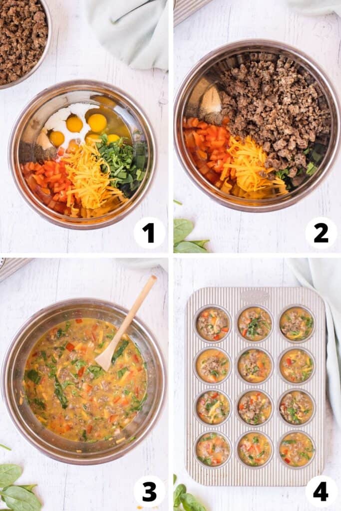 Egg and Sausage Muffins Egg and Sausage Muffins