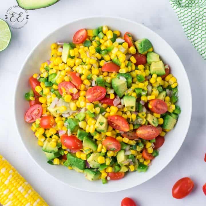 Corn Avocado Salad