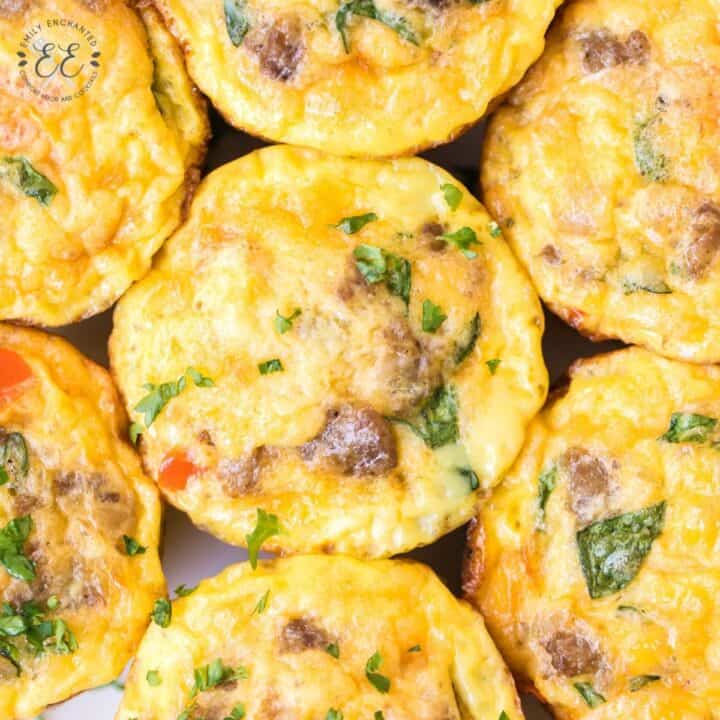 Breakfast Egg Muffins with Sausage