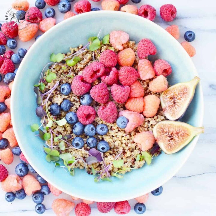 Fruit and Grain Breakfast Bowl