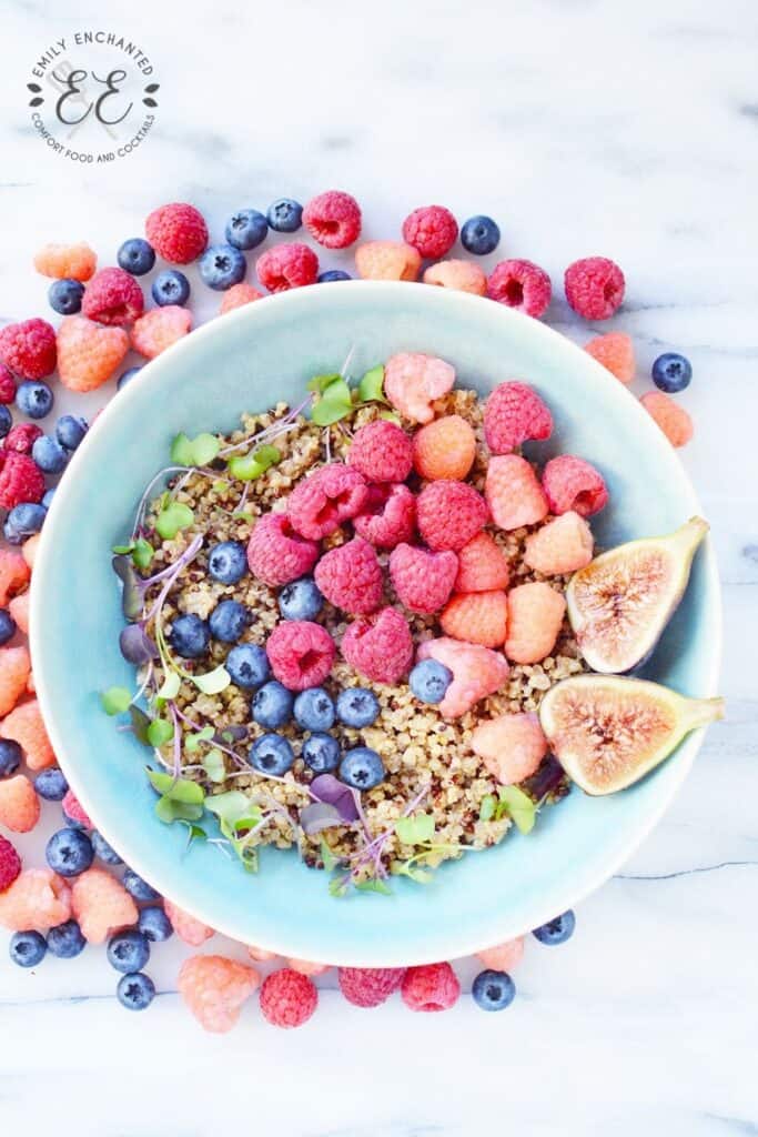 Fruit and Grain Breakfast Bowl Recipe Fruit and Grain Breakfast Bowl Recipe