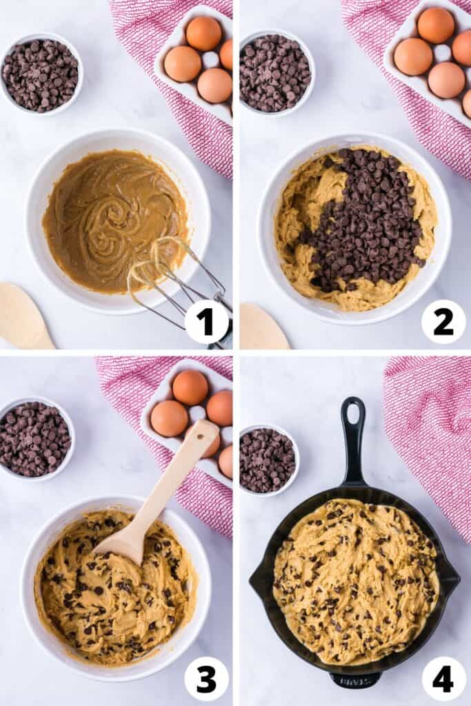 How to Make a Cookie in a Skillet