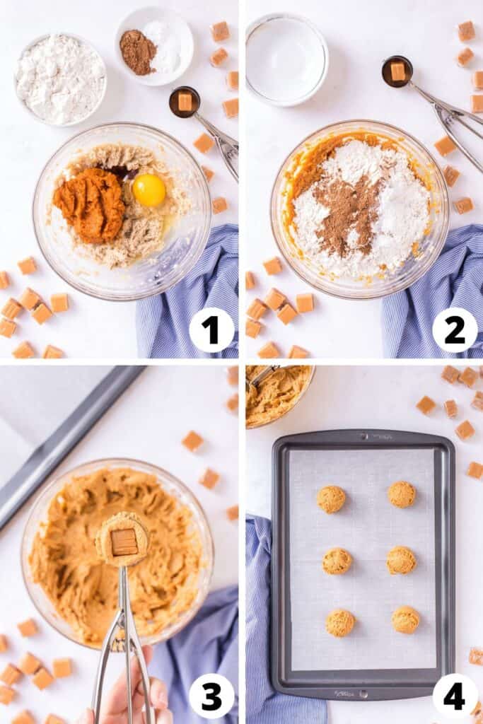 Caramel Pumpkin Cookies Caramel Pumpkin Cookies