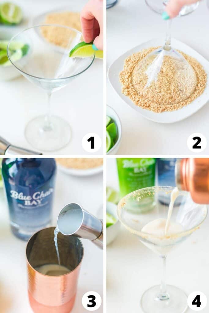 Coconut Key Lime Martini Recipe