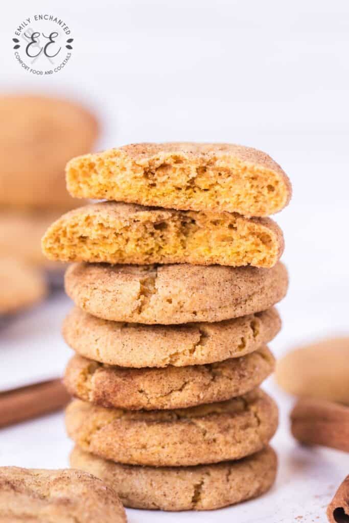 Pumpkin Snickerdoodle Cookies