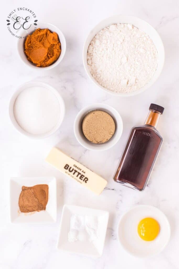 Pumpkin Snickerdoodles Ingredients