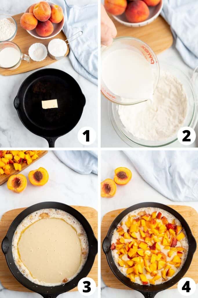 Peach Cobbler with Cake Batter Peach Cobbler with Cake Batter