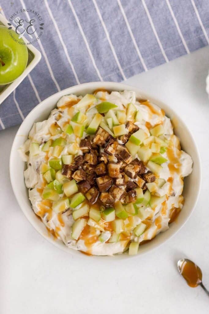 Caramel Apple Snickers Salad Recipe