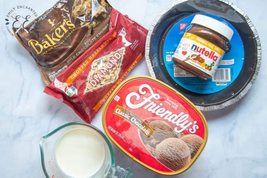 Chocolate Hazelnut Cream Pie Nutella Cream Pie
