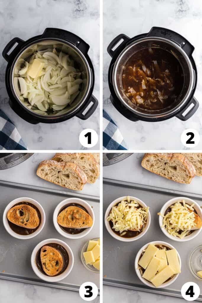 Pressure Cooker French Onion Soup