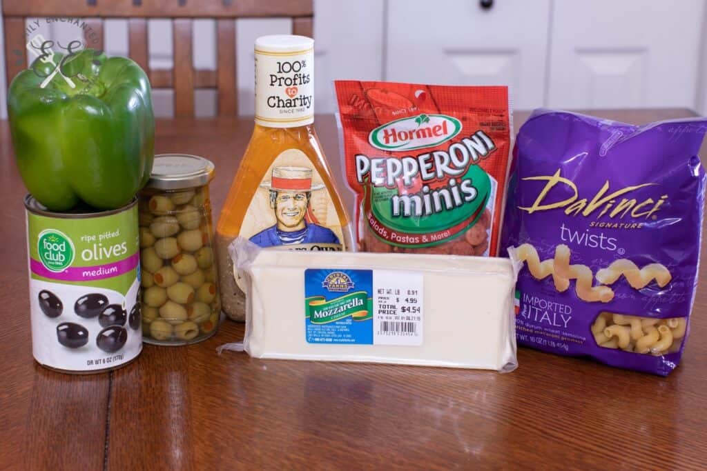 Pizza Pasta Salad Ingredients Pizza Pasta Salad Ingredients