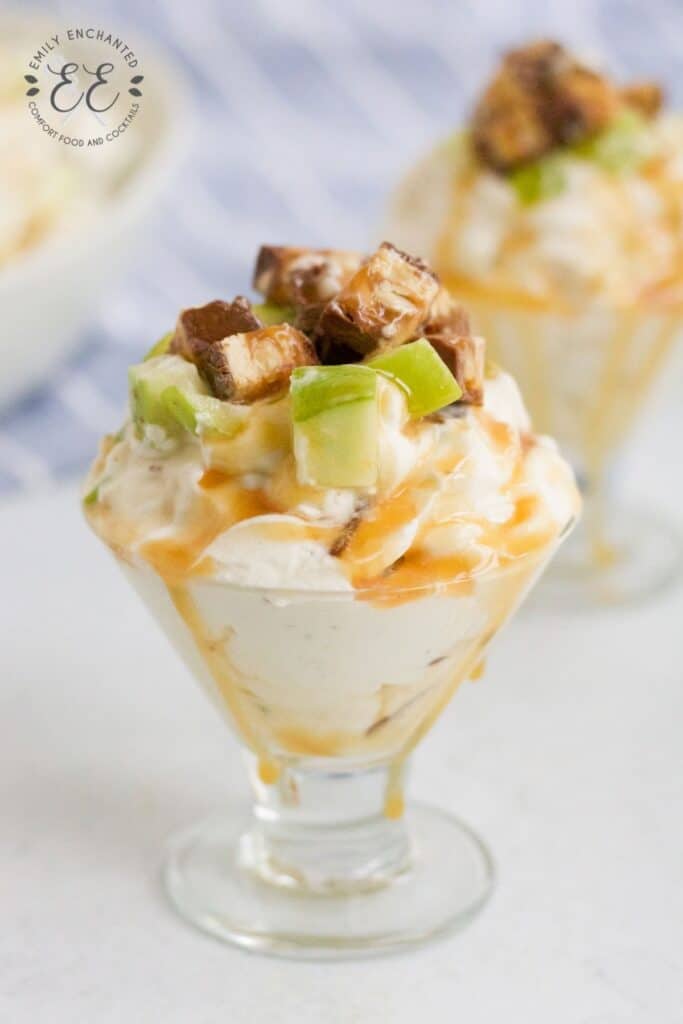 Caramel Snickers Salad Caramel Snickers Salad