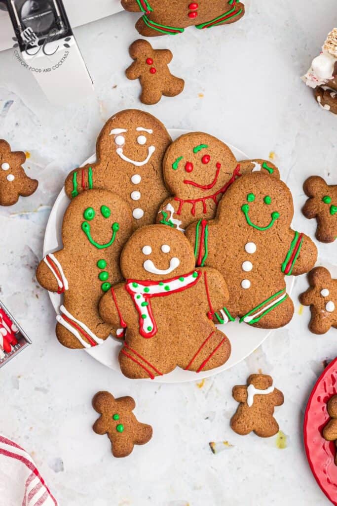 Air Fryer Gingerbread Man Cookies