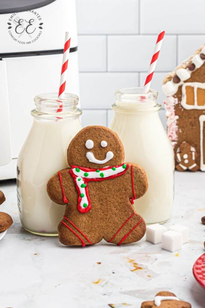Air Fryer Gingerbread Man Cookies Air Fryer Gingerbread Cookies