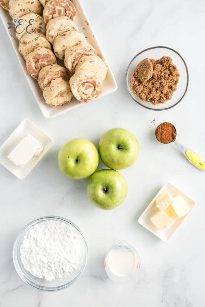 Apple Monkey Bread Ingredients