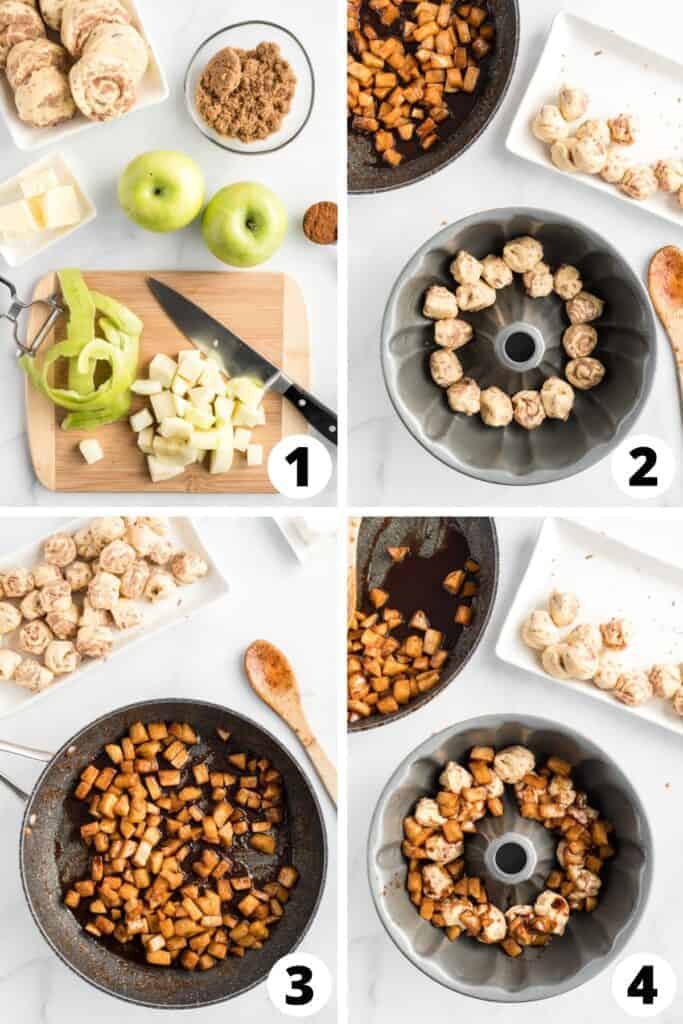 Apple Cinnamon Pull Apart Bread Apple Pull Apart Bread