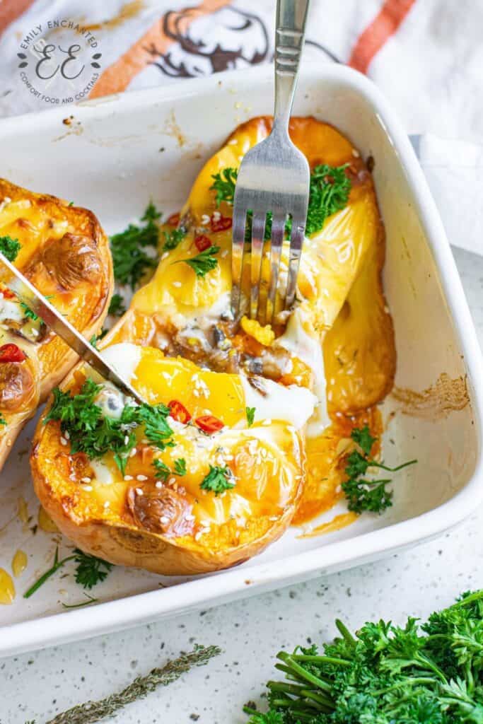 Breakfast Stuffed Butternut Squash