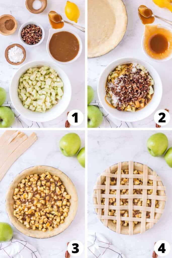 How to Make a Caramel Apple Dessert Pie