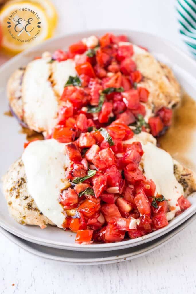 Chicken Breast Recipe with Tomato Topping