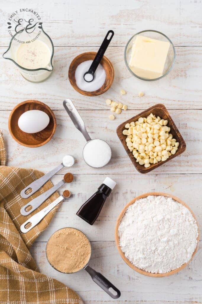 Eggnog Cookie Ingredients Eggnog Cookie Ingredients