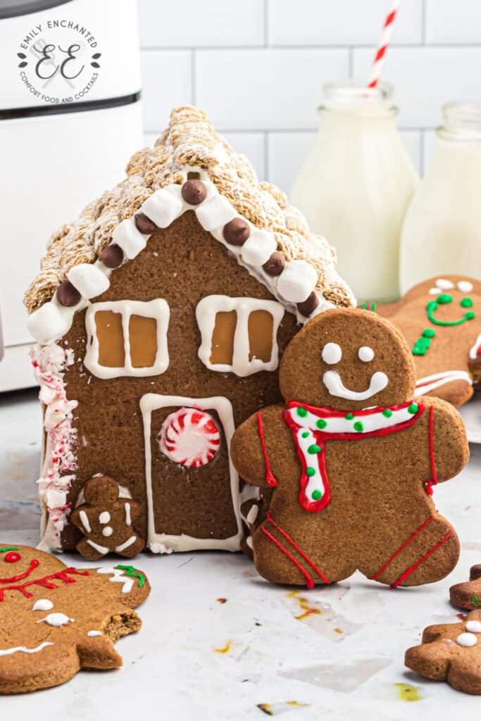 Air Fried Gingerbread House