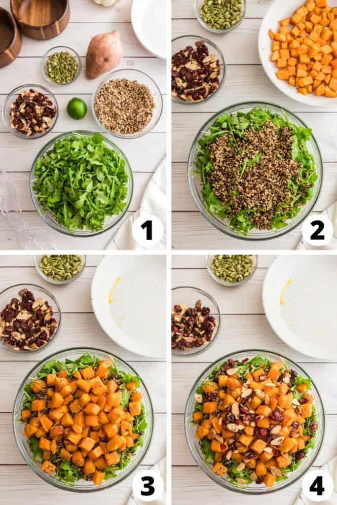 Fall Salad with Arugula and Sweet Potatoes Fall Salad with Arugula and Sweet Potatoes