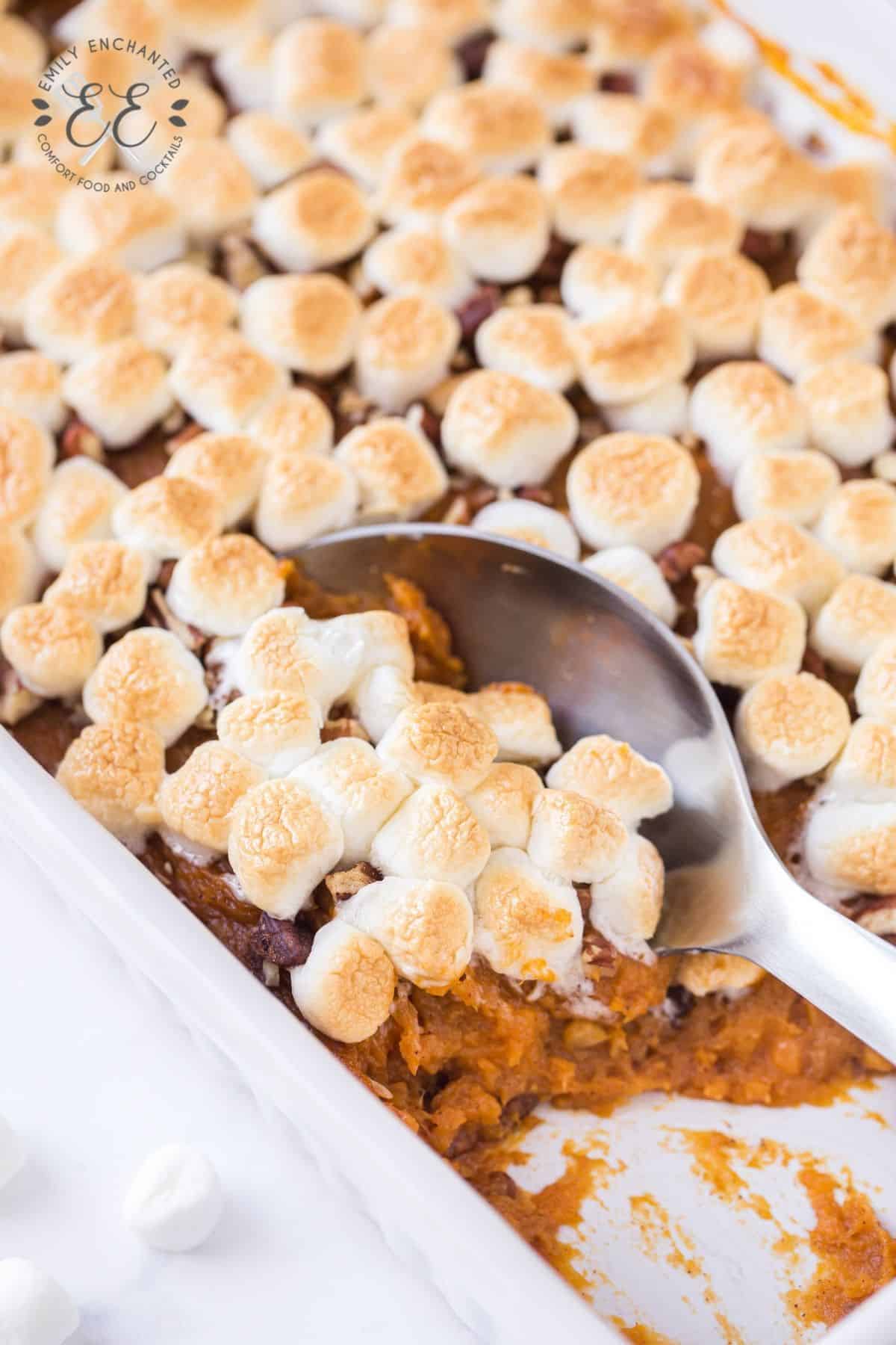 Sweet Potato and Marshmallow Casserole