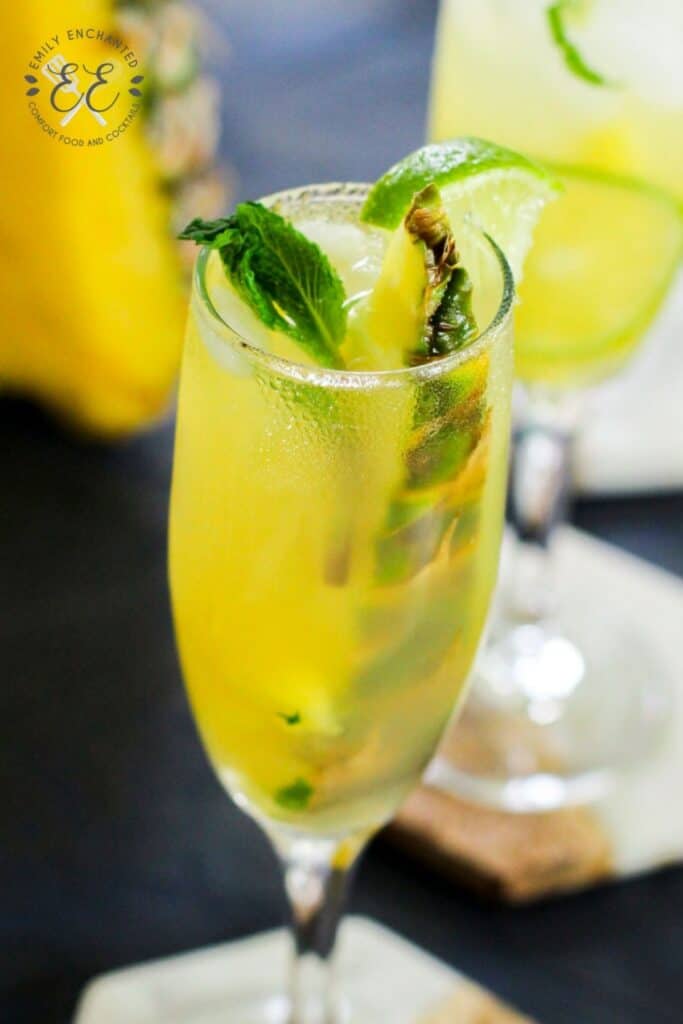 Pineapple Mint Mojito Pineapple Mint Mojito