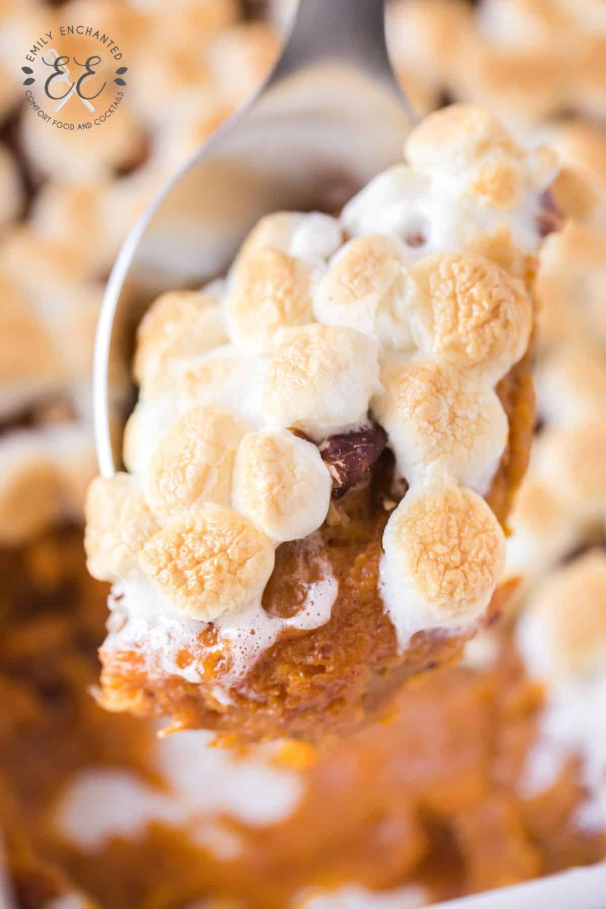 Sweet Potato Casserole with Marshmallows