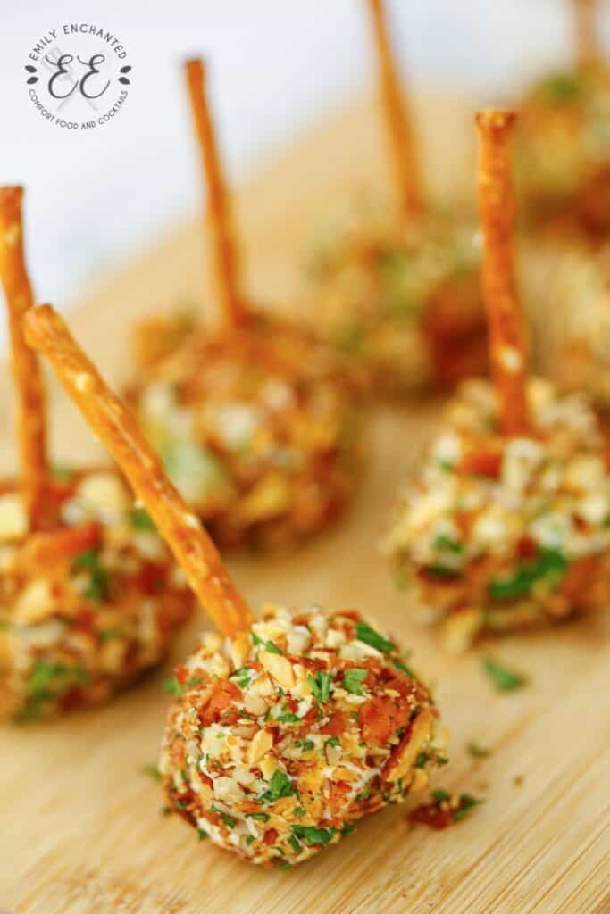 Bacon Cheese Ball Bites Appetizer