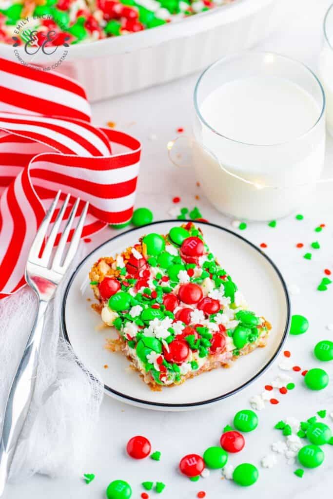 Red and Green 7 Layer Bars Red and Green 7 Layer Bars