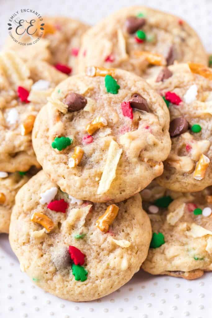Santa Garbage Cookies