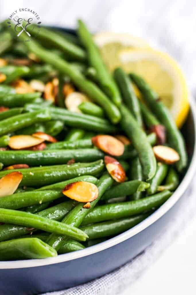 Green Bean and Almonds Recipe Green Bean and Almonds Recipe