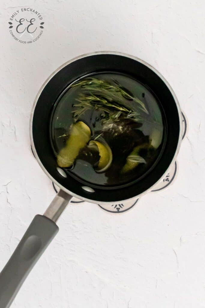 Lemon Rosemary Syrup Lemon Rosemary Syrup