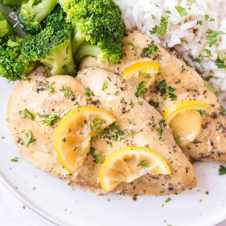 Instant Pot Lemon Garlic Chicken