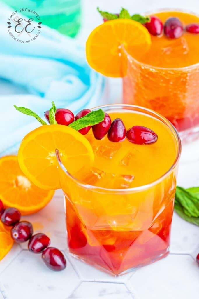 Orange Cranberry Gin Cocktail Orange Cranberry Gin Cocktail