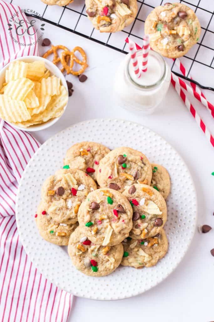 Santa's Trash Cookies