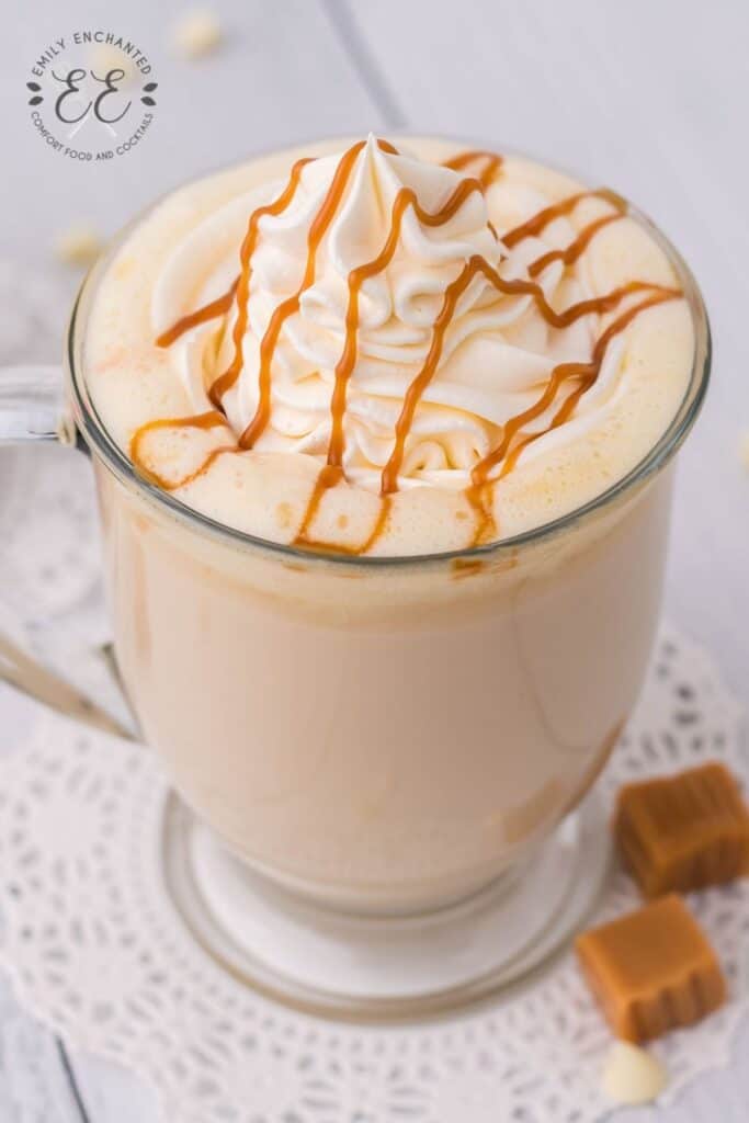 Caramel Vanilla Hot Chocolate