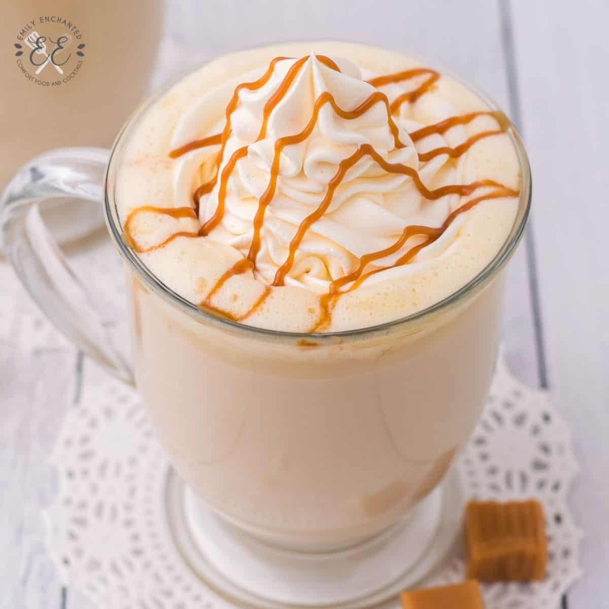 Caramel White Hot Chocolate