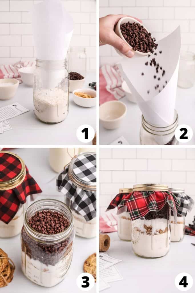 Chocolate Chip Cookie Mix in a Jar